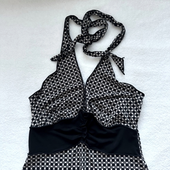 Max Studio | Dressy Stretchy Tie Halter EUC Ladies Medium - Picture 10 of 13